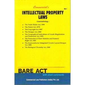 Commercial's Intellectual Property Laws Bare Act 